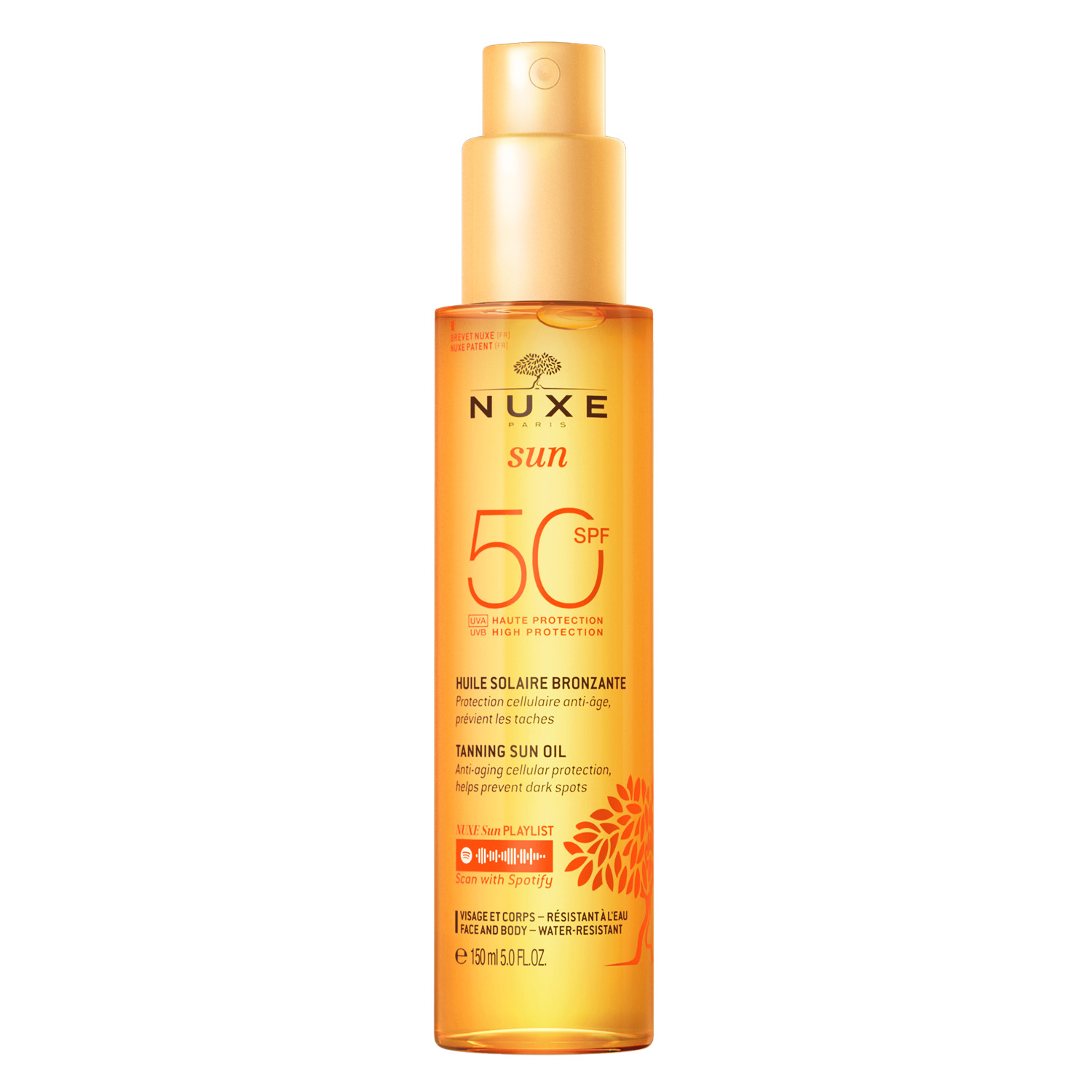 NUXE Sun Huile Bronzant Visage & Corps, Hauptbild