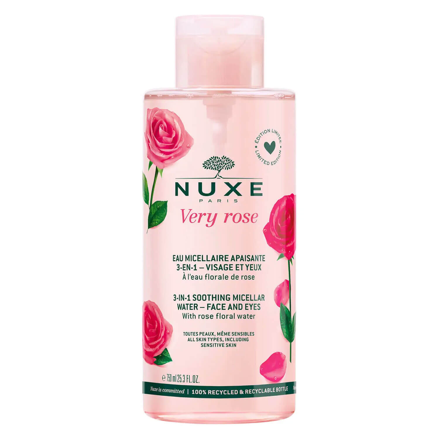 NUXE Very Rose Eau Micellaire Apais 3in1