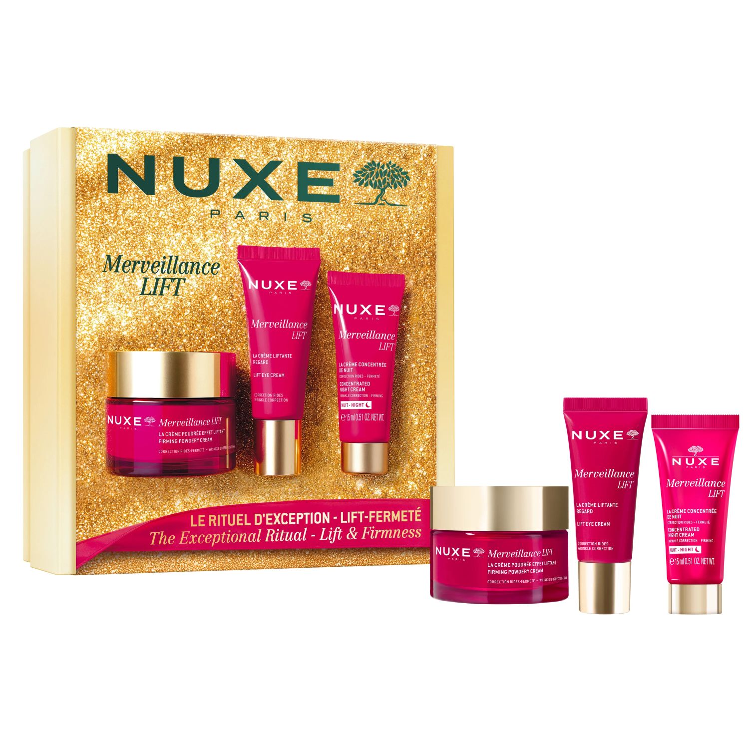 NUXE Weihnachtsset Merveillance Lift