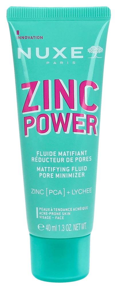 NUXE Zinc Power Mattierendes porenverkleinerndes Fluid