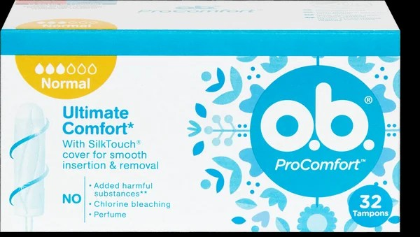 OB tampons ProComfort, image principale