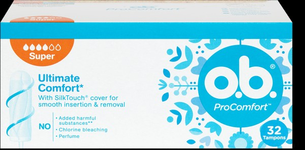 OB Tampons ProComfort, Hauptbild