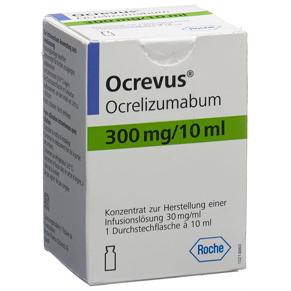 OCREVUS conc perf 300 mg/10ml flac 1 pce, image principale