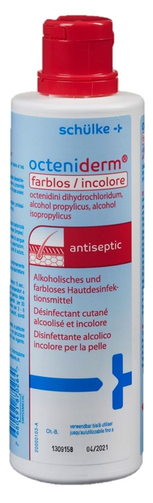 OCTENIDERM Lös farblos mit Verschluss Fl 250 ml, Hauptbild