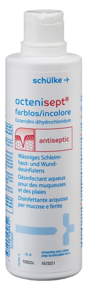 OCTENISEPT Lös farblos mit Verschluss Fl 250 ml, Hauptbild