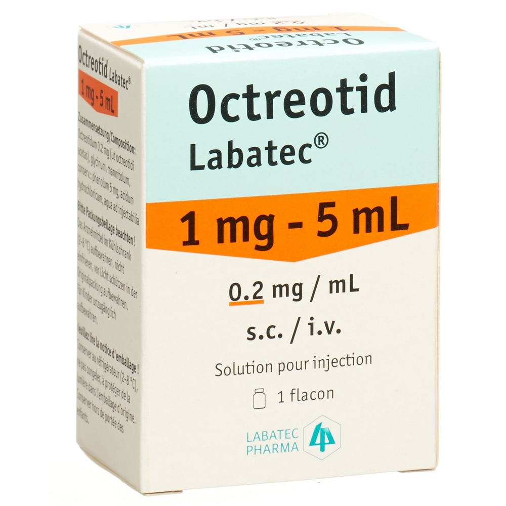 OCTREOTIDE Labatec 1 mg/5ml, image 2 sur 2