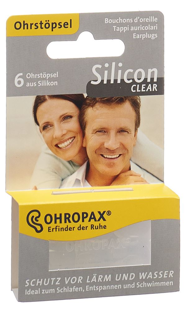 OHROPAX Silicon Clear Ohrstöpsel, Hauptbild