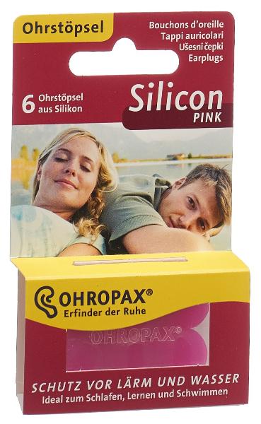 OHROPAX Silicon Pink Ohrstöpsel, Hauptbild
