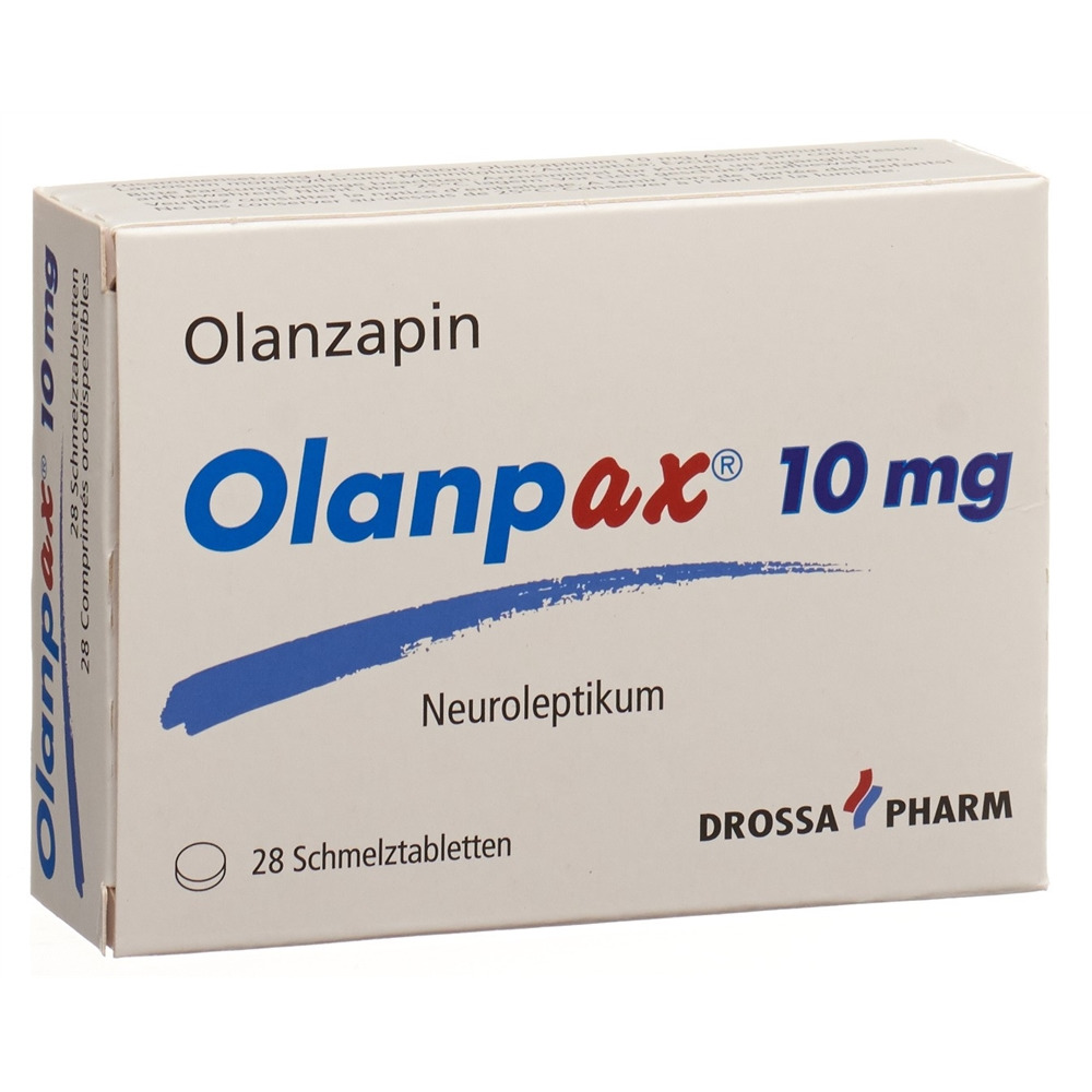 Olanpax cpr orodisp 10 mg blist 28 pce, image principale