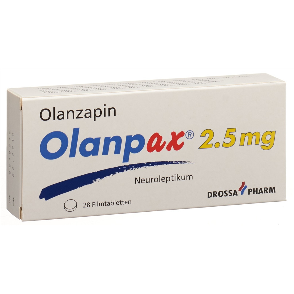 Olanpax cpr pell 2.5 mg blist 28 pce, image principale