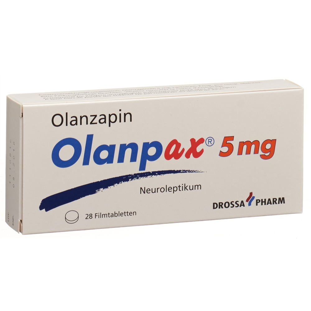 Olanpax Filmtabl 5 mg Blist 28 Stk, Hauptbild