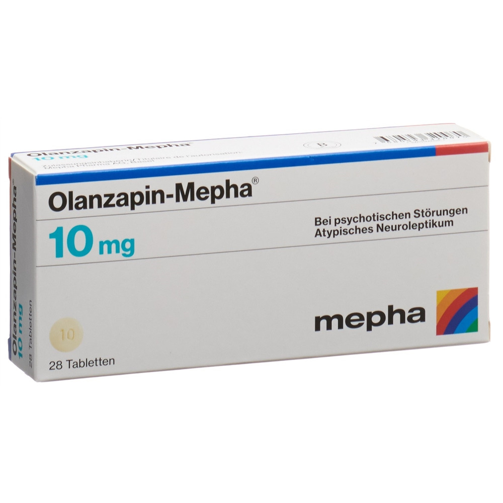 OLANZAPINE Mepha 10 mg, image principale