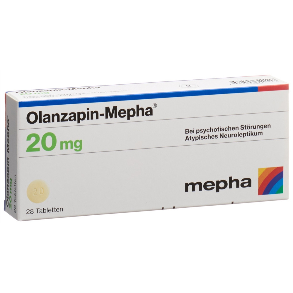 OLANZAPINE Mepha 20 mg, image principale