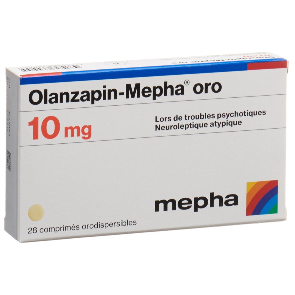 OLANZAPINE oro 10 mg, image 2 sur 2