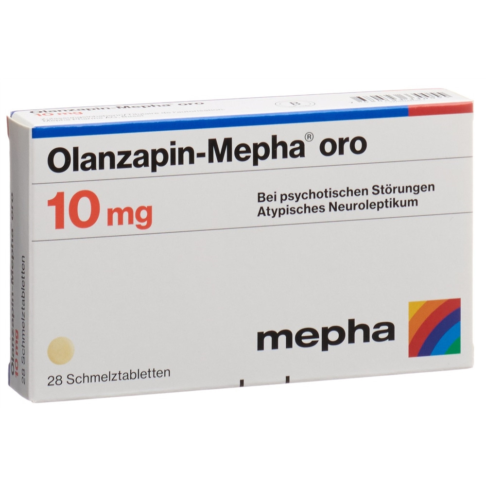 OLANZAPINE oro 10 mg, image principale