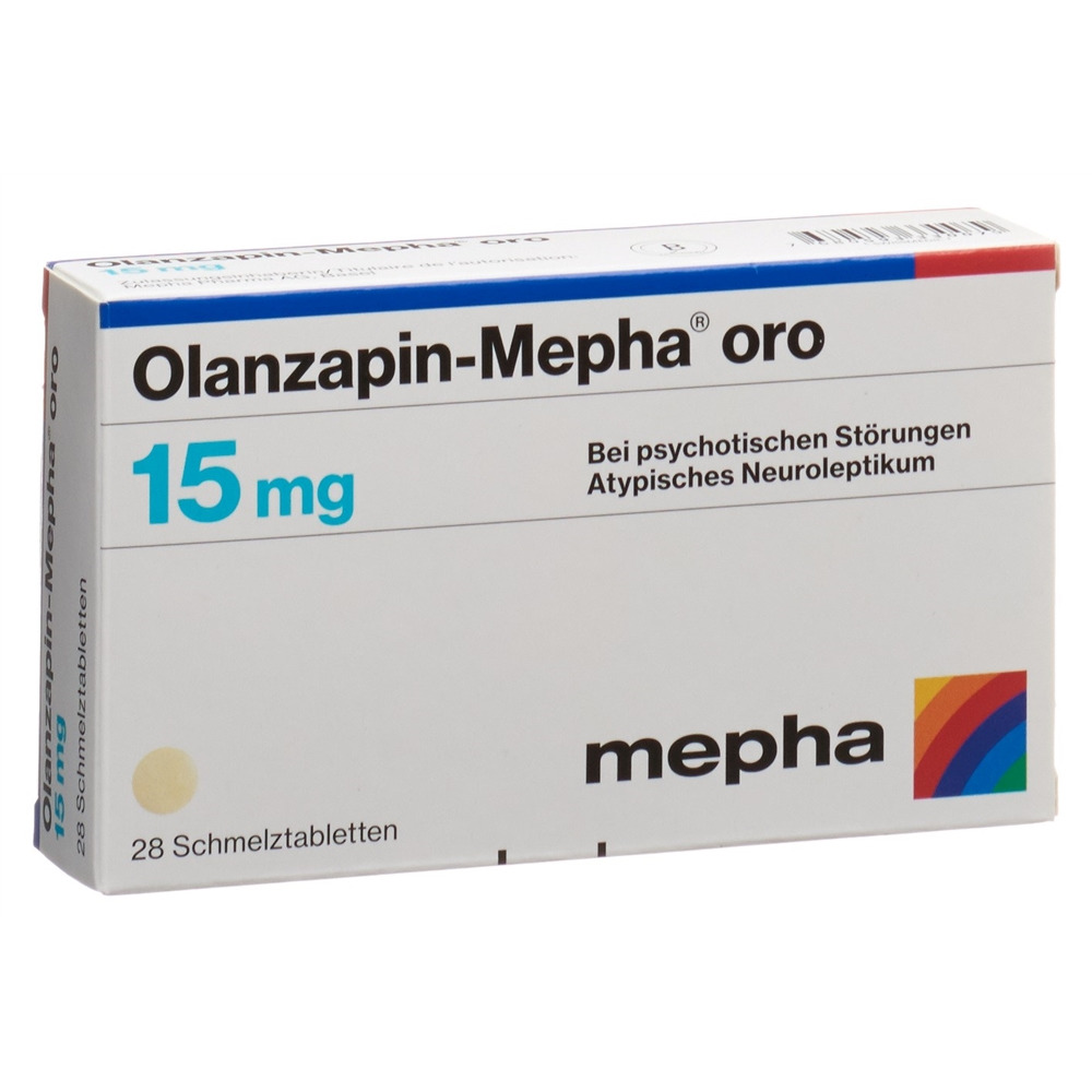 OLANZAPINE oro 15 mg, image principale