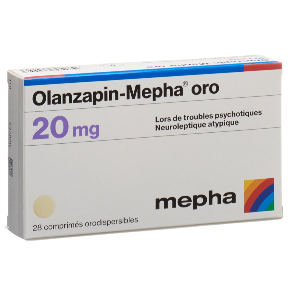 OLANZAPINE oro 20 mg, image 2 sur 2
