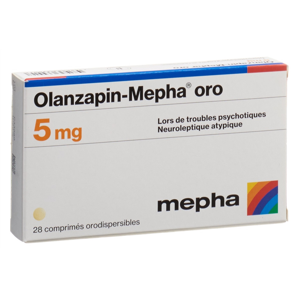 OLANZAPINE oro 5 mg, image 2 sur 2