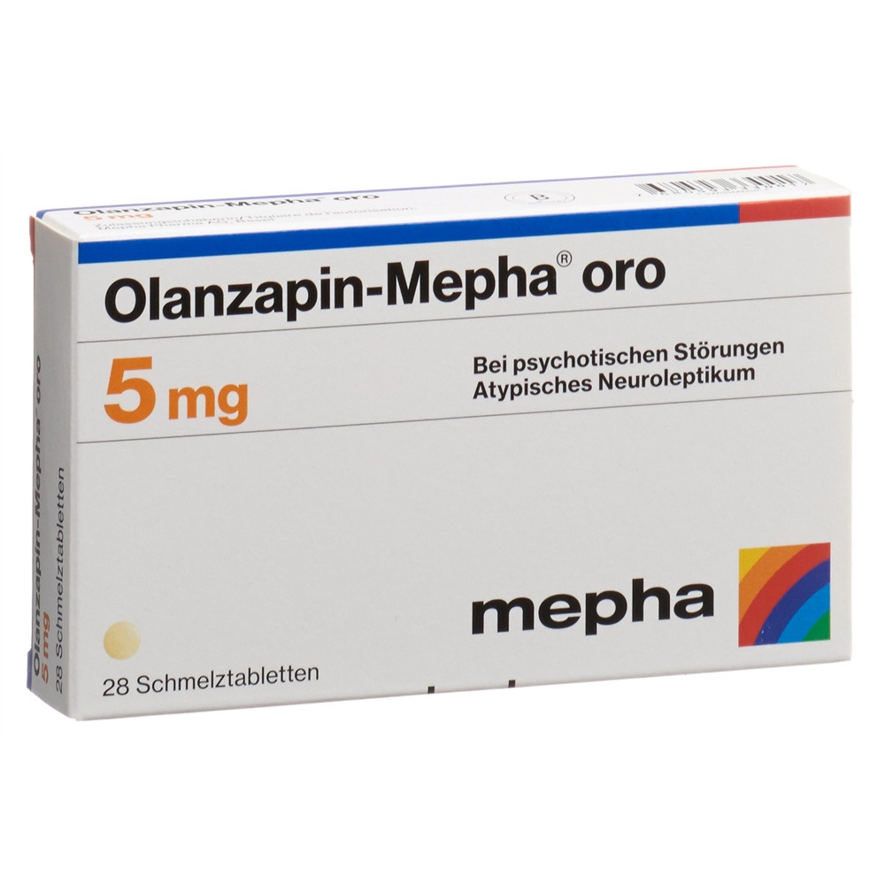 OLANZAPINE oro 5 mg, image principale