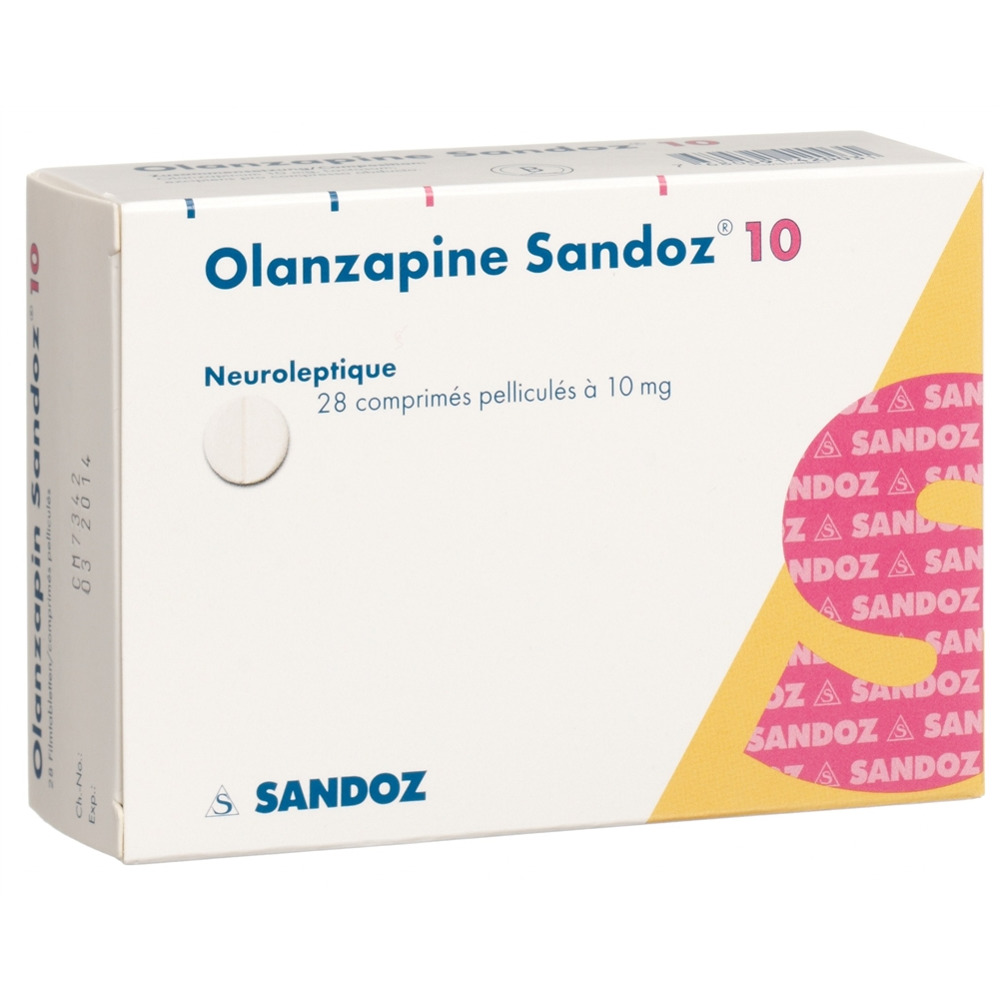 OLANZAPINE Sandoz 10 mg, Bild 2 von 2