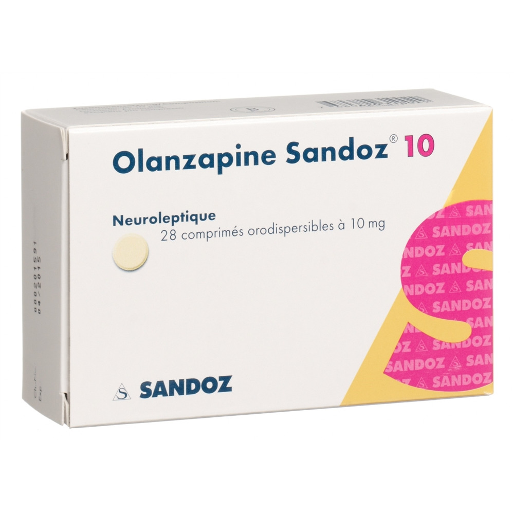 OLANZAPINE Sandoz 10 mg, Bild 2 von 2