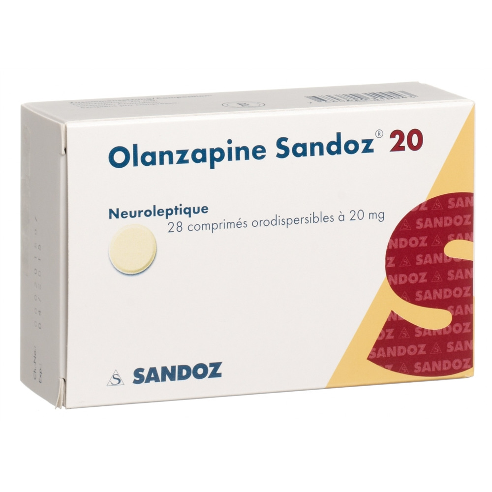 OLANZAPINE Sandoz 20 mg, Bild 2 von 2