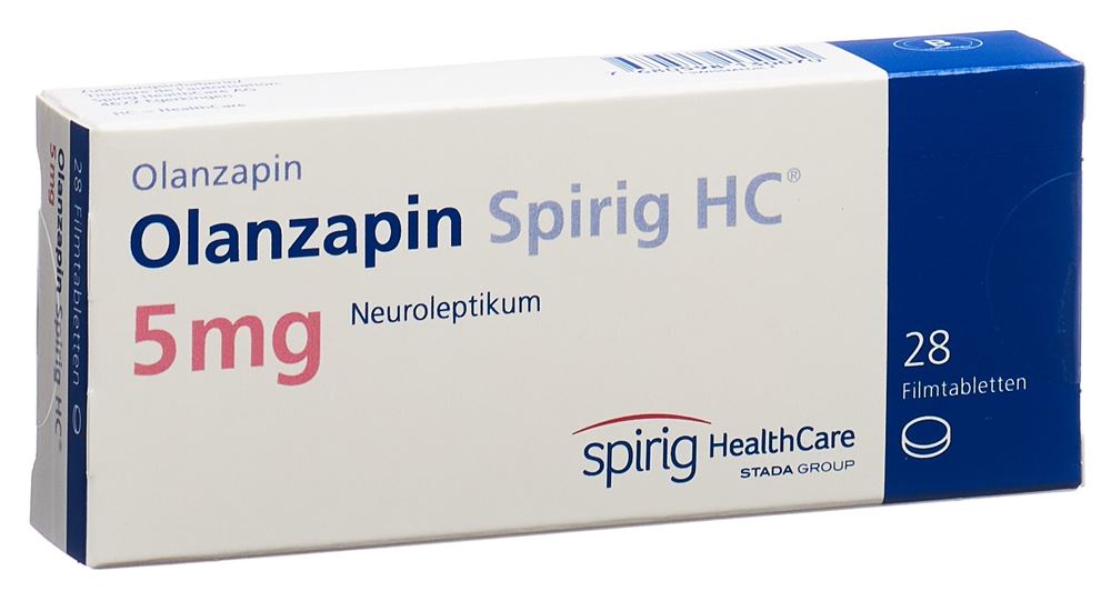 OLANZAPINE Spirig HC 5 mg, Hauptbild