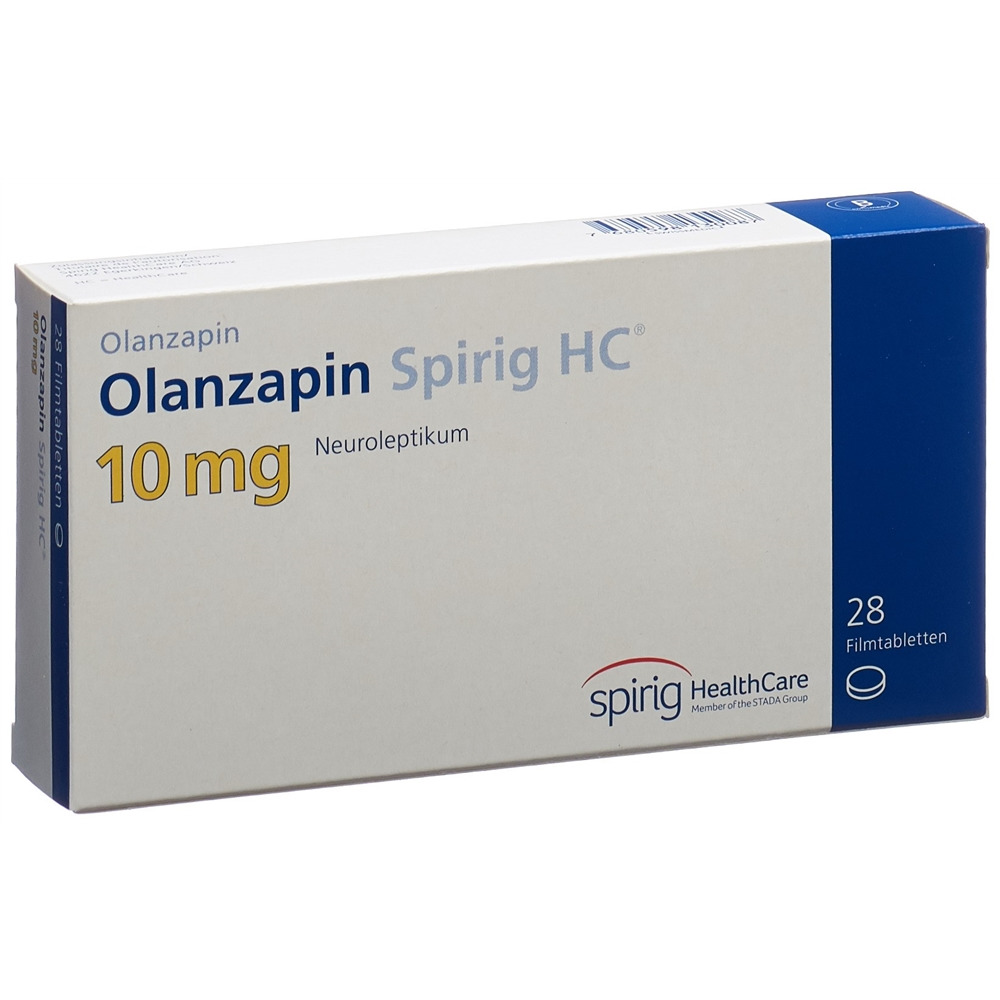 OLANZAPINE Spirig HC 10 mg, image principale