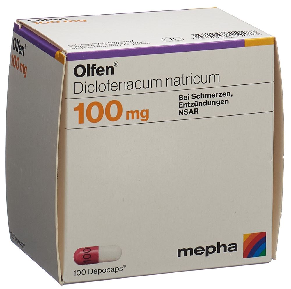 OLFEN Depocaps 100 mg Blist 100 Stk, Hauptbild