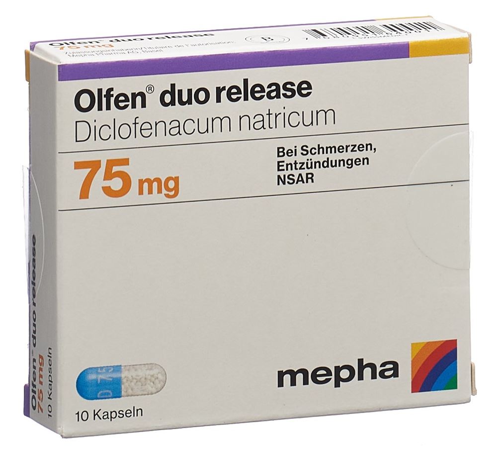 OLFEN duo release 75 mg, image principale