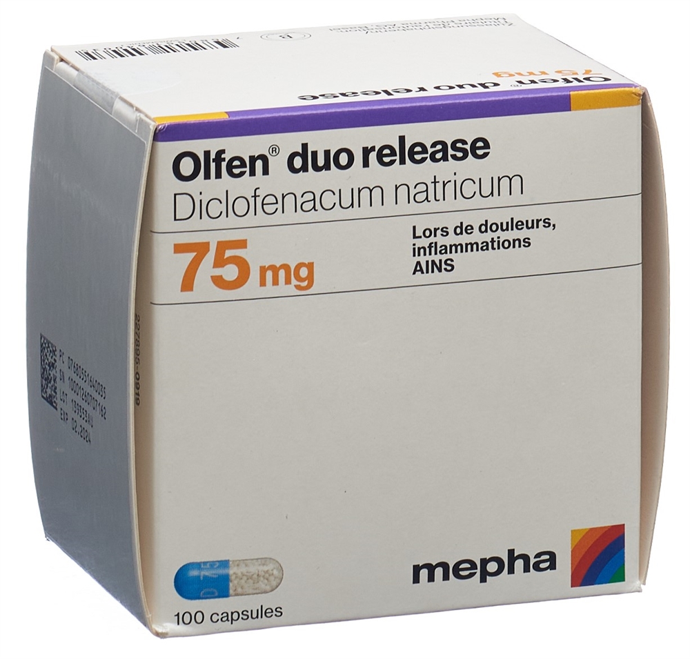 OLFEN duo release 75 mg, image 2 sur 2