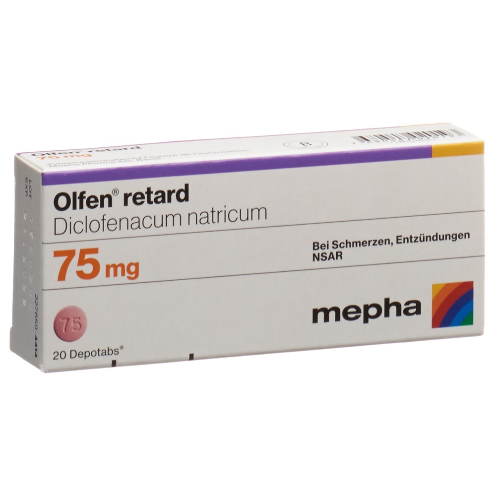 OLFEN retard 75 mg, Hauptbild