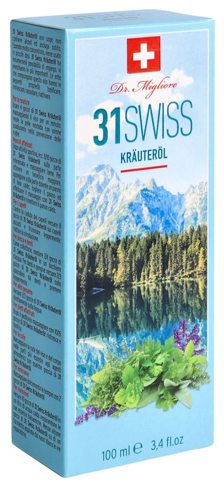 OLIO huile aux herbes suisse originale