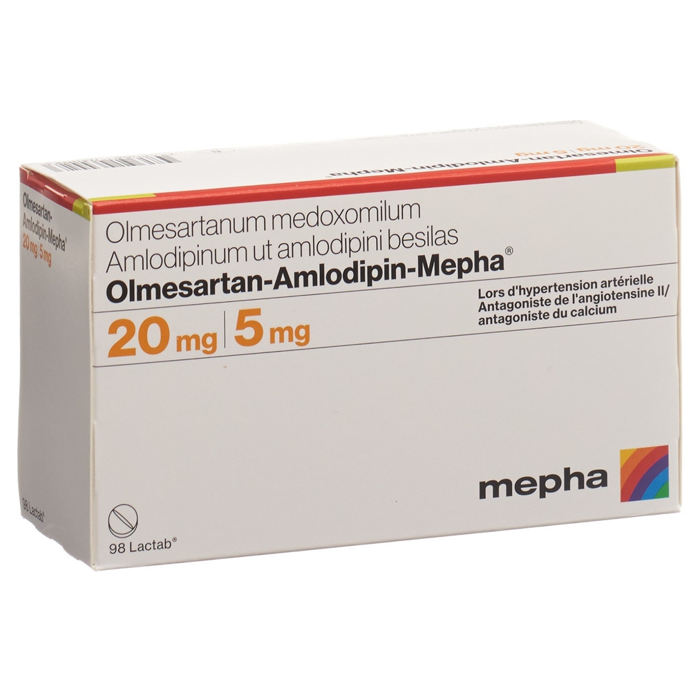 OLMESARTAN AMLODIPINE Mepha, Bild 2 von 2