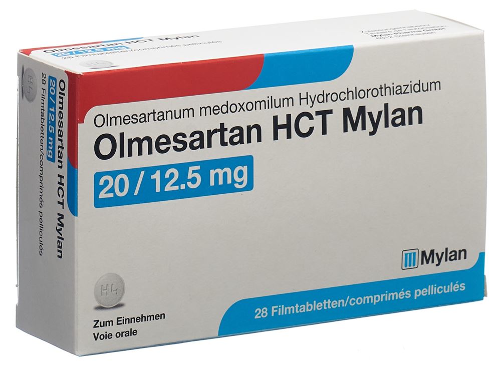 OLMESARTAN HCT Mylan, image principale