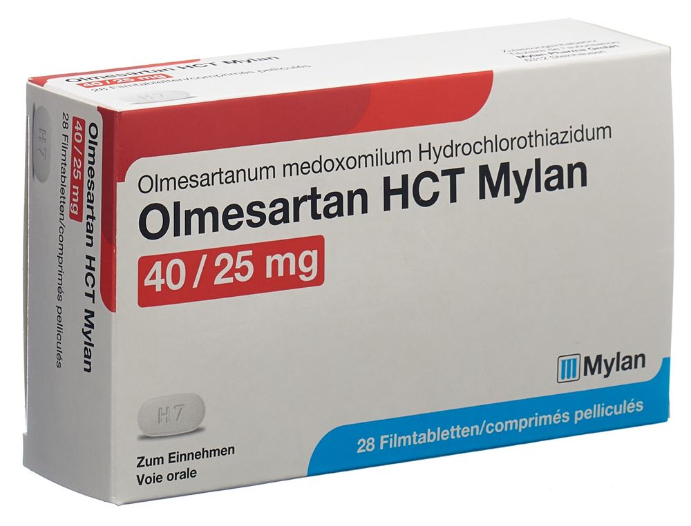 OLMESARTAN HCT Mylan, image principale