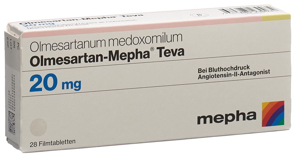 OLMESARTAN Mepha Teva 20 mg, image principale