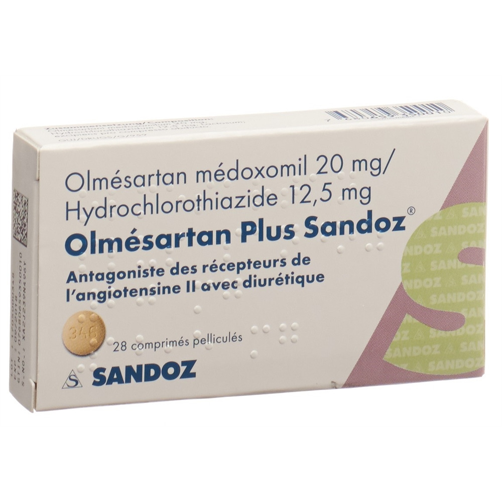 OLMESARTAN Sandoz, image 2 sur 2