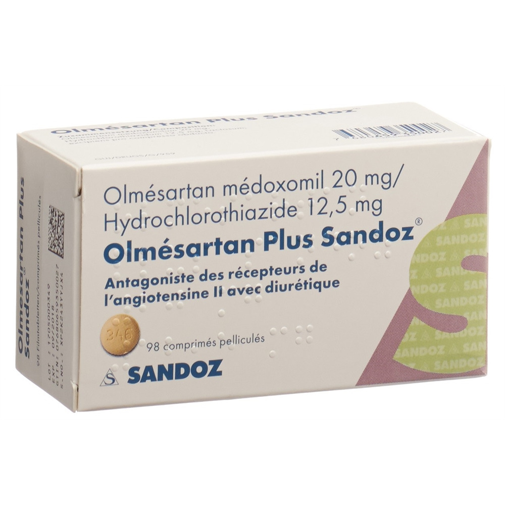 OLMESARTAN Sandoz, image 2 sur 2