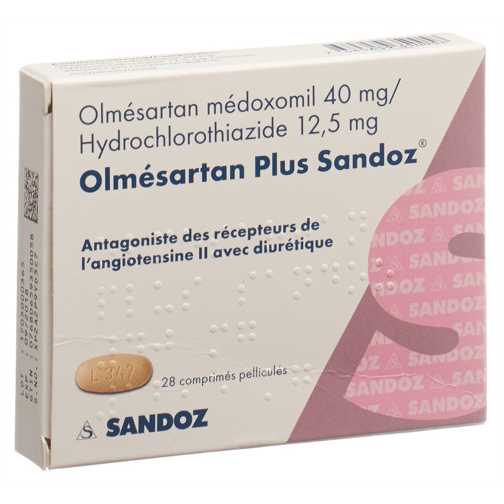 OLMESARTAN Sandoz, image 2 sur 2