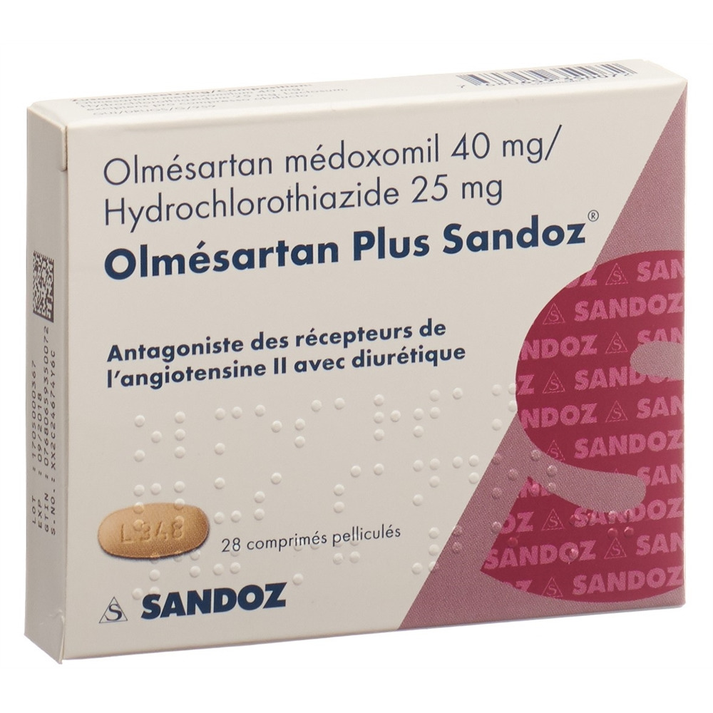 OLMESARTAN Sandoz, image 2 sur 2