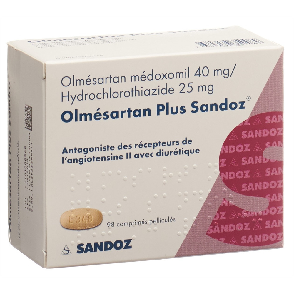 OLMESARTAN Sandoz, image 2 sur 2