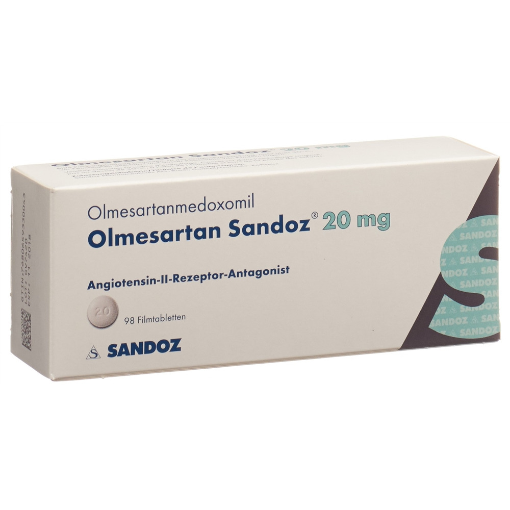 OLMESARTAN Sandoz 20 mg, image principale