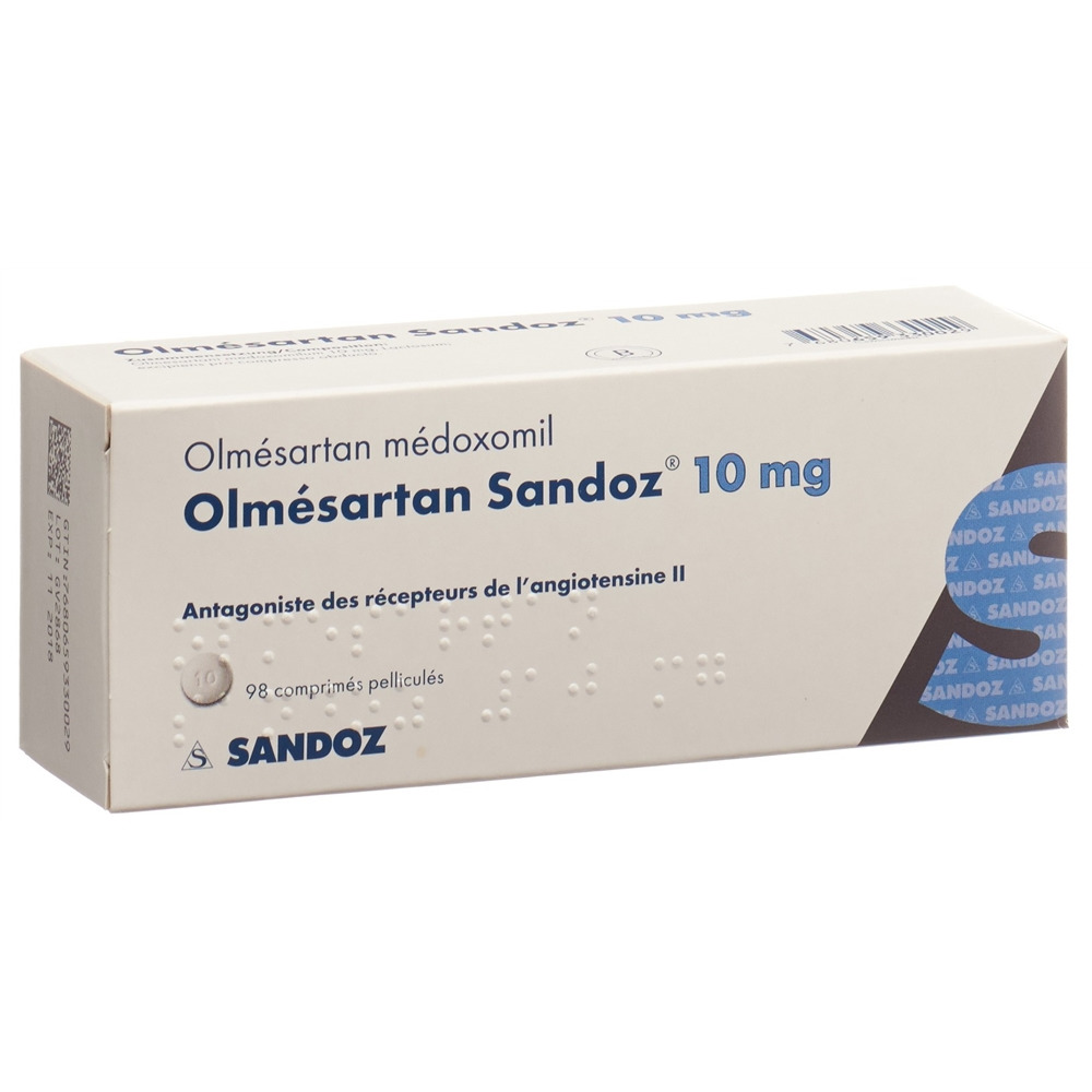 OLMESARTAN Sandoz 10 mg, Bild 2 von 2