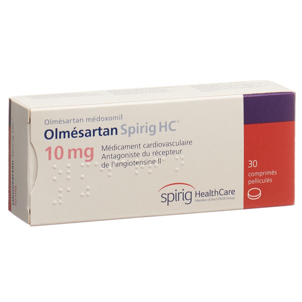 OLMESARTAN Spirig HC 10 mg, image 2 sur 2