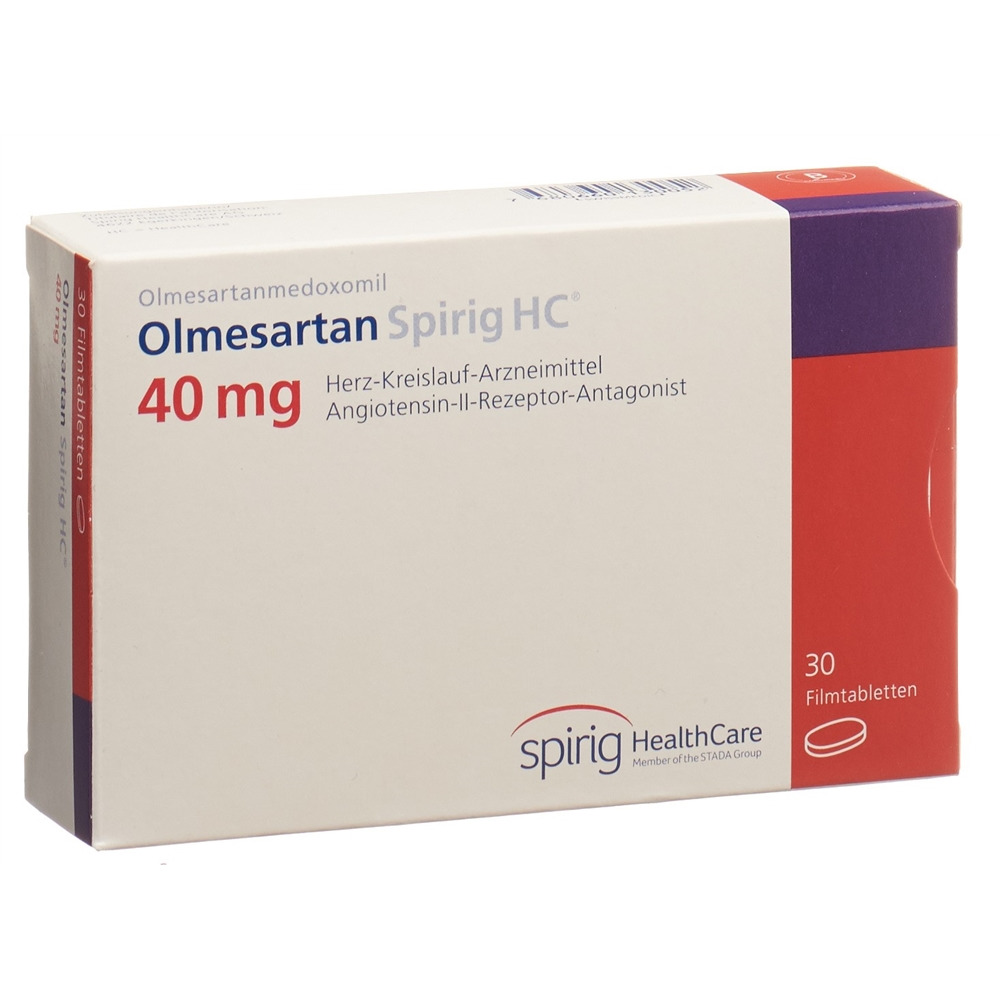 OLMESARTAN Spirig HC 40 mg, image principale