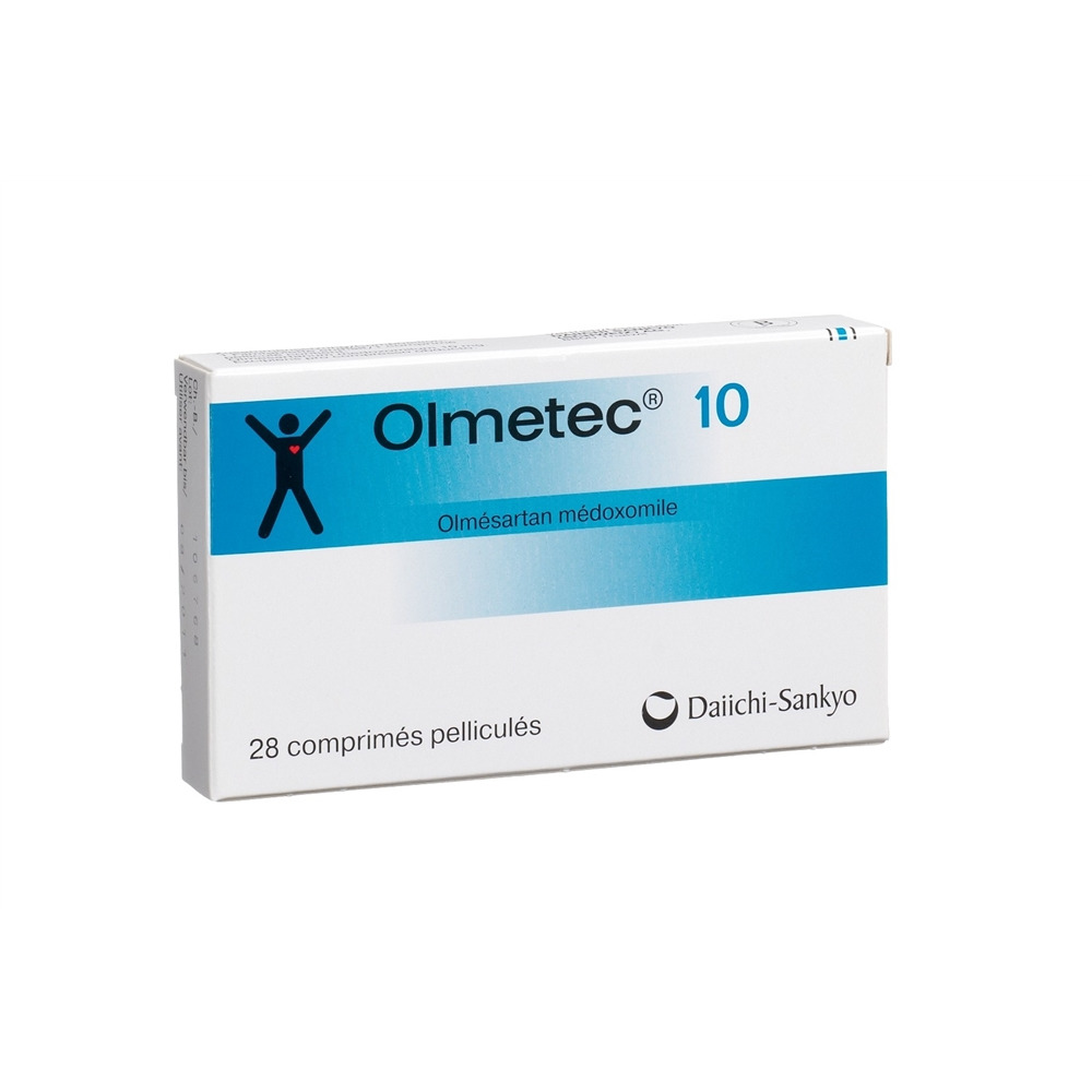 OLMETEC cpr pell 10 mg blist 28 pce, image 2 sur 2