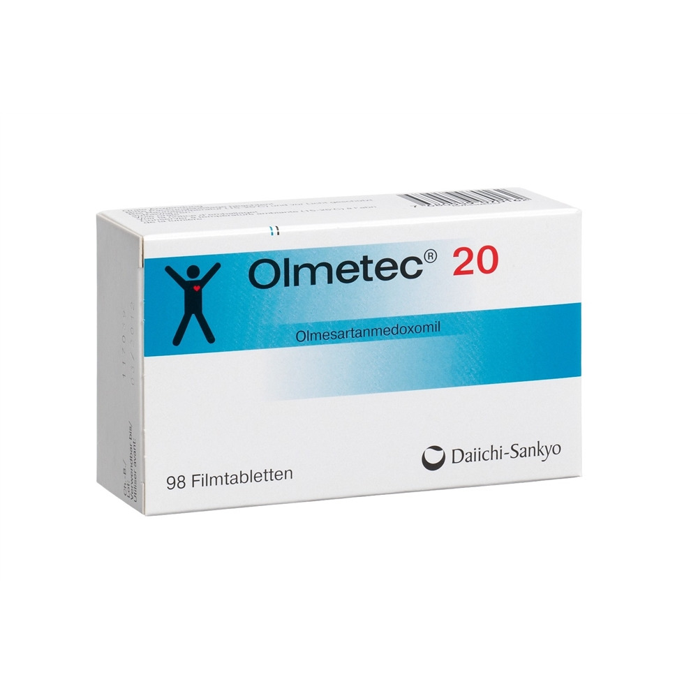 OLMETEC Filmtabl 20 mg Blist 98 Stk, Hauptbild