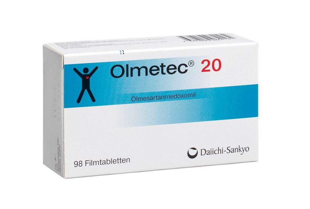 OLMETEC Filmtabl 20 mg Blist 98 Stk, Hauptbild