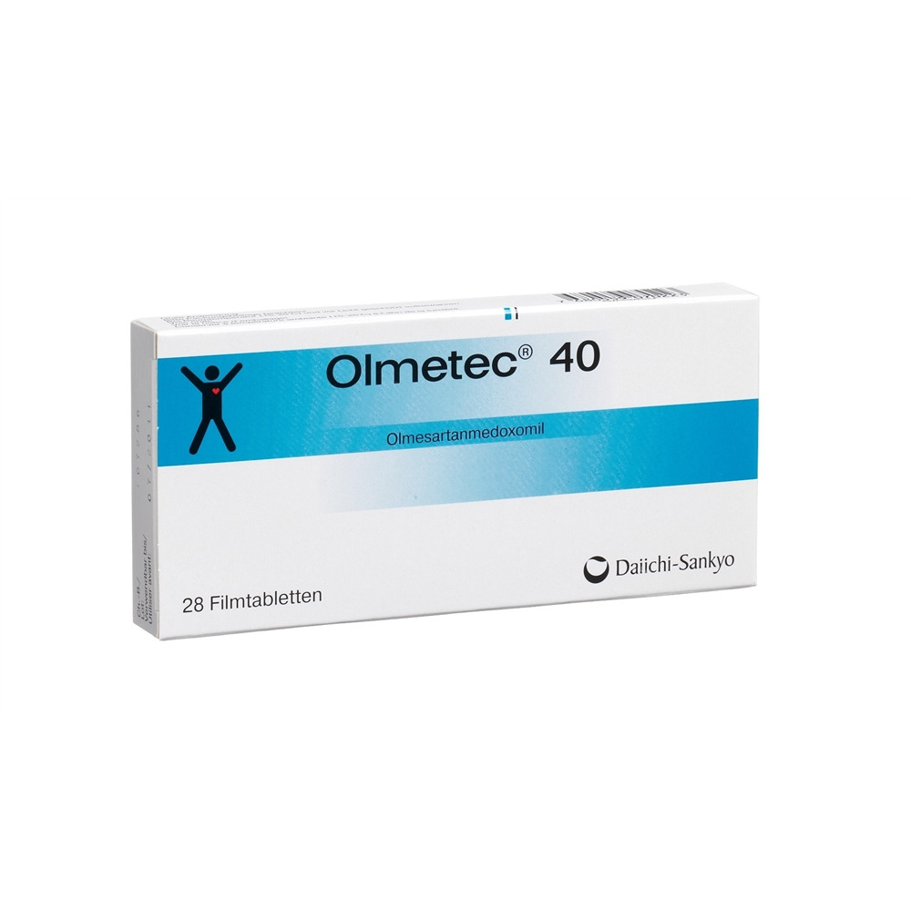 OLMETEC Filmtabl 40 mg Blist 28 Stk, Hauptbild